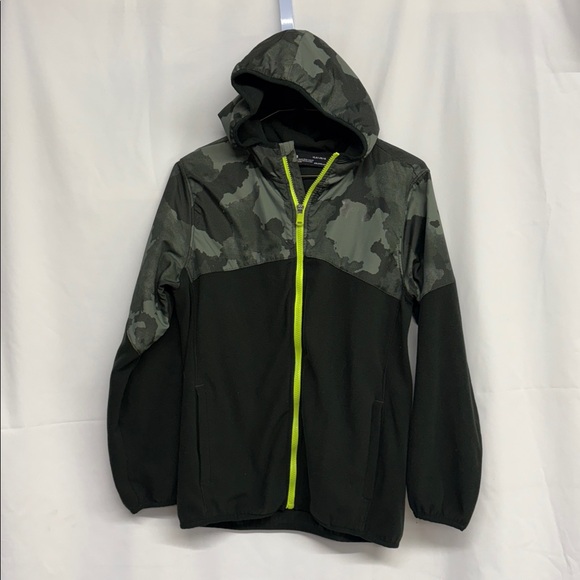 Under Armour Other - Under Armour ColdGear Dark Green Jacket size YLG